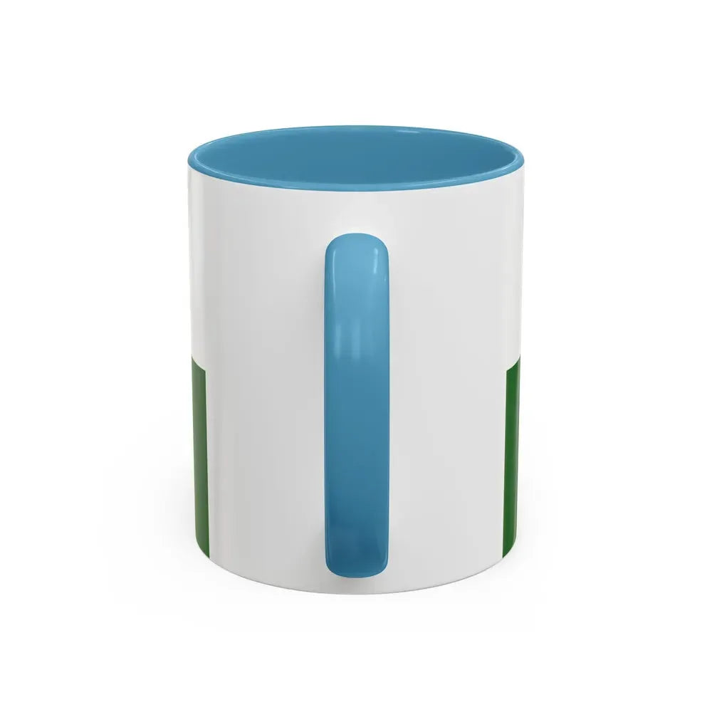 Flag of Saxony Germany - Accent Coffee Mug - Go Mug Yourself