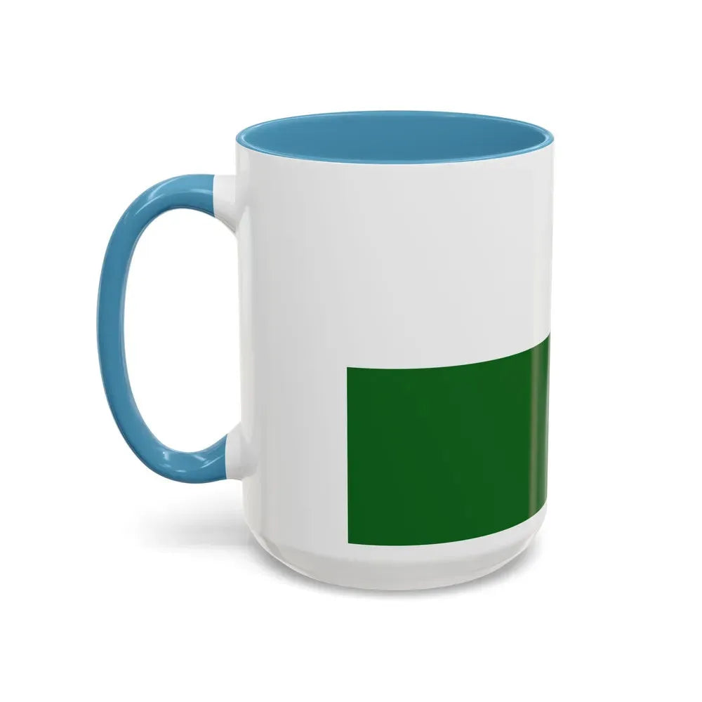 Flag of Saxony Germany - Accent Coffee Mug - Go Mug Yourself