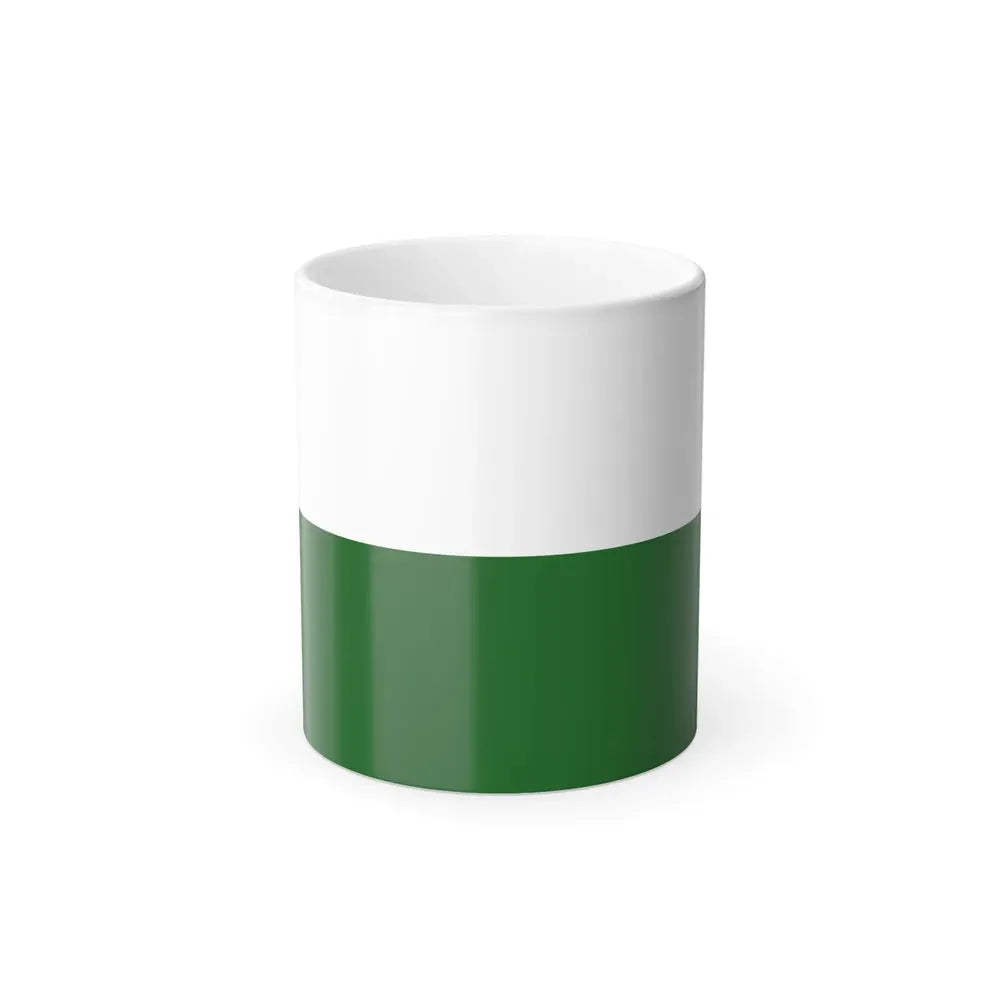 Flag of Saxony Germany - Color Changing Coffee Mug 11oz - Go Mug Yourself