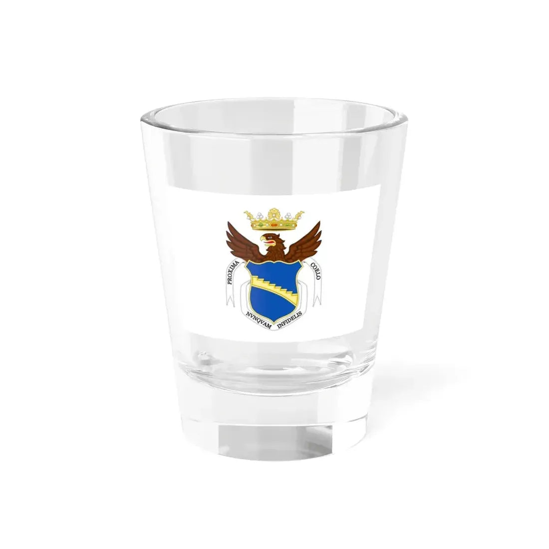 Flag of Scandiano (Italy) Shot Glass 1.5oz 1.5oz - Go Mug Yourself