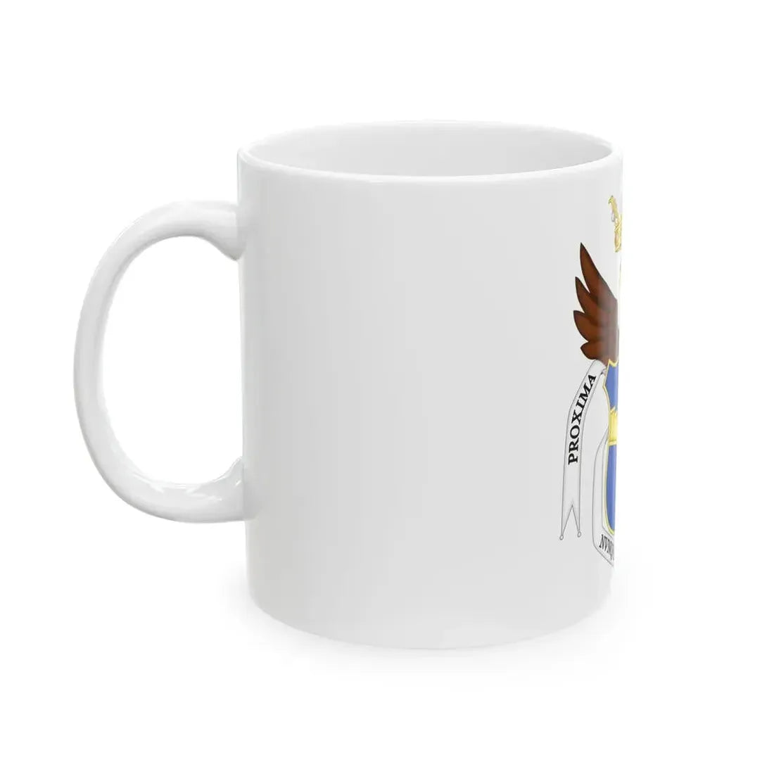 Flag of Scandiano (Italy) White Coffee Mug - Go Mug Yourself