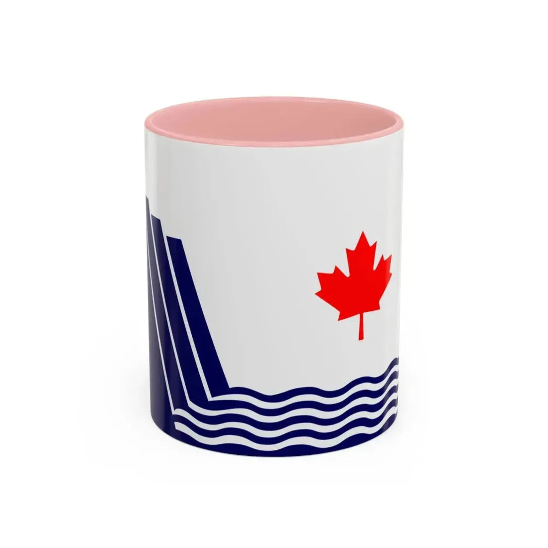 Flag of Scarborough Ontario Canada - Accent Coffee Mug 11oz Pink - Go Mug Yourself