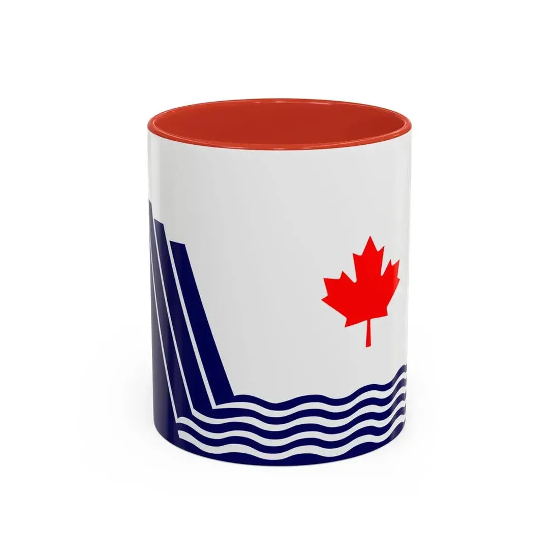 Flag of Scarborough Ontario Canada - Accent Coffee Mug 11oz Red - Go Mug Yourself