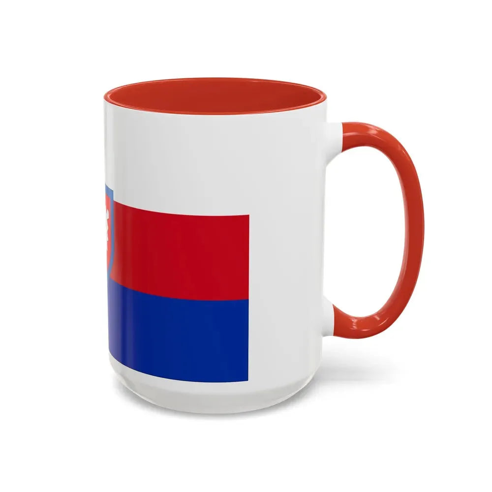Flag of Schaumburg Germany - Accent Coffee Mug - Go Mug Yourself