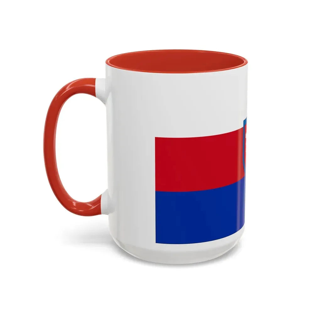 Flag of Schaumburg Germany - Accent Coffee Mug - Go Mug Yourself