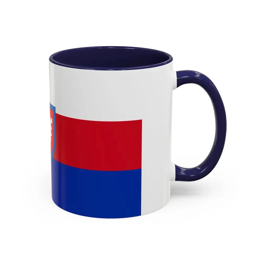 Flag of Schaumburg Germany - Accent Coffee Mug - Go Mug Yourself