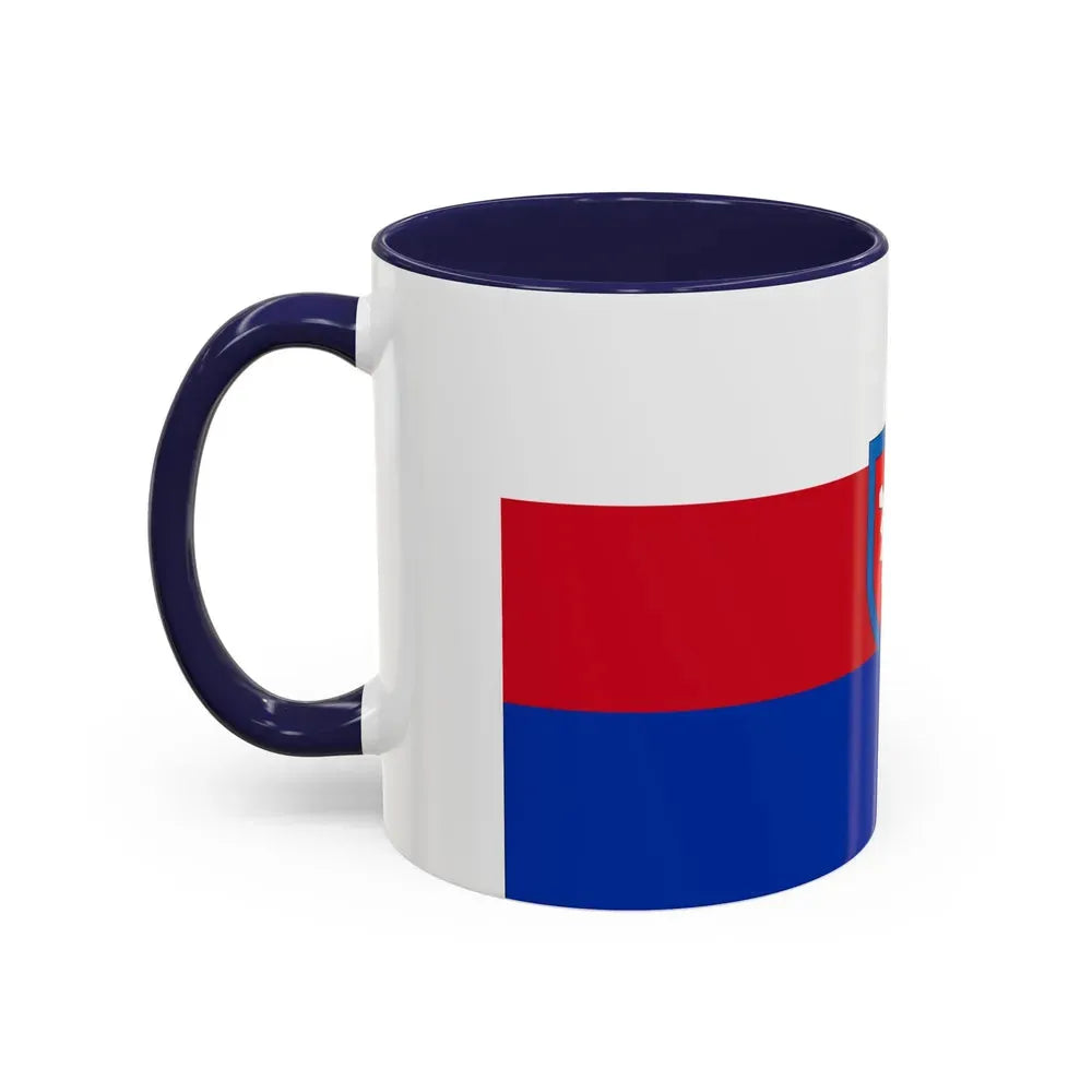 Flag of Schaumburg Germany - Accent Coffee Mug - Go Mug Yourself