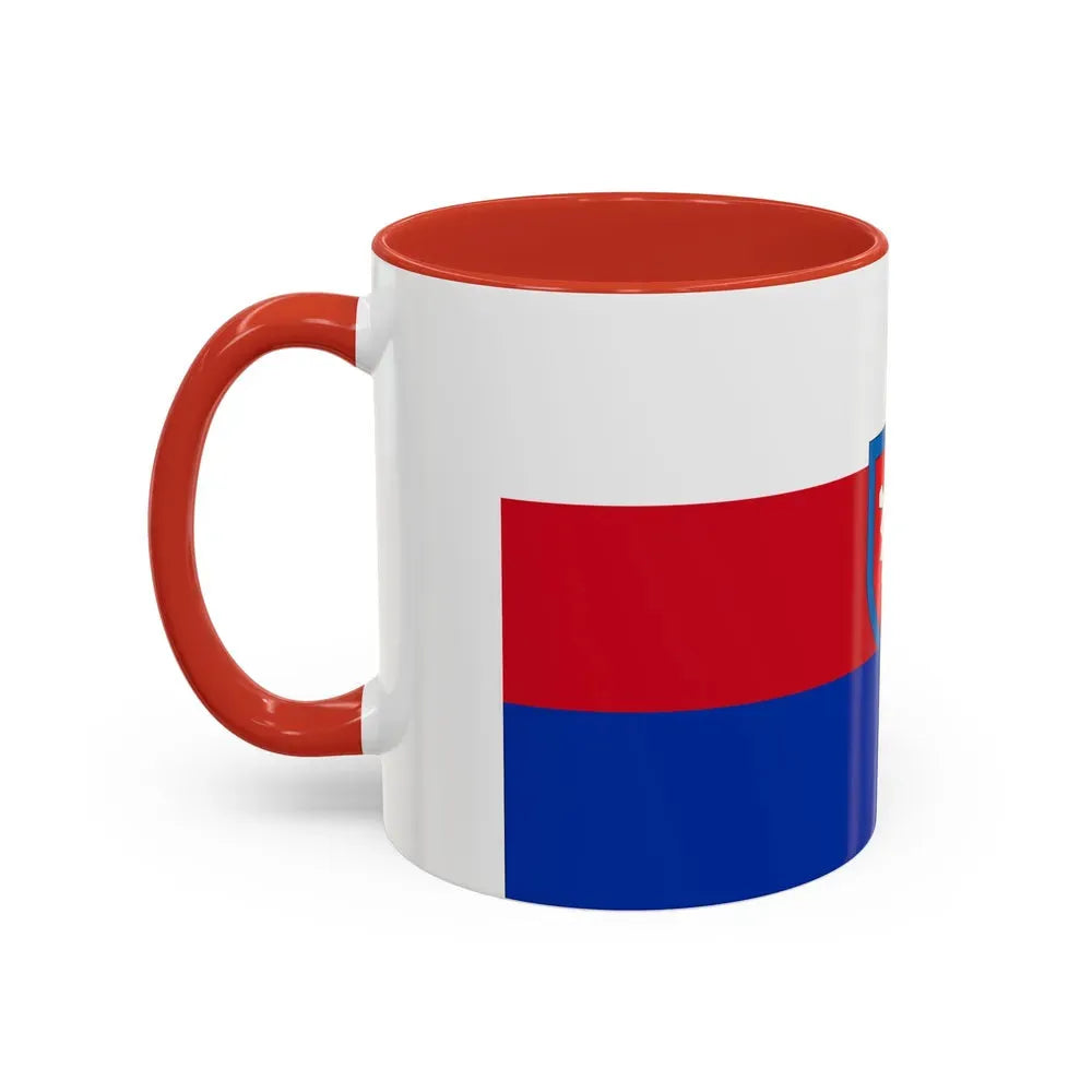 Flag of Schaumburg Germany - Accent Coffee Mug - Go Mug Yourself