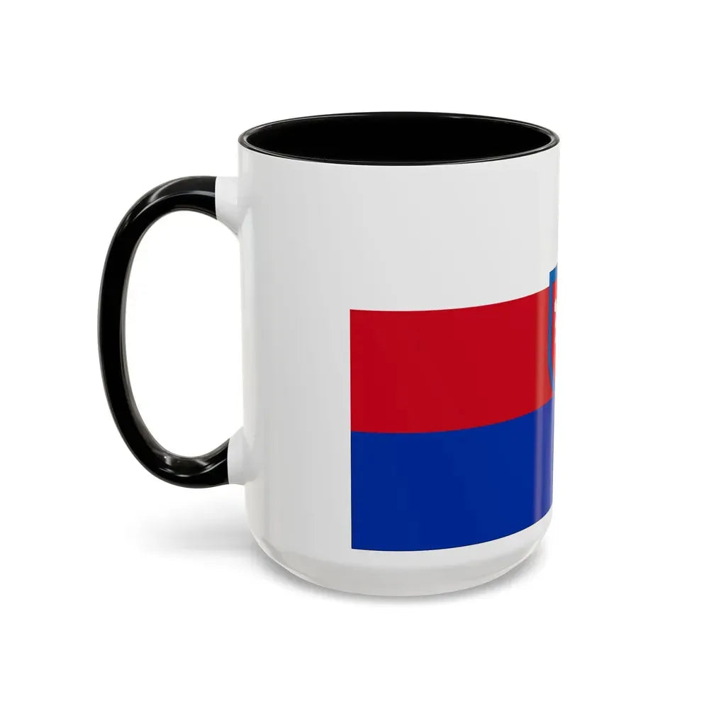 Flag of Schaumburg Germany - Accent Coffee Mug - Go Mug Yourself