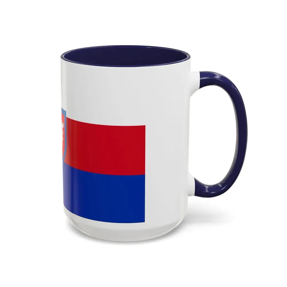 Flag of Schaumburg Germany - Accent Coffee Mug - Go Mug Yourself