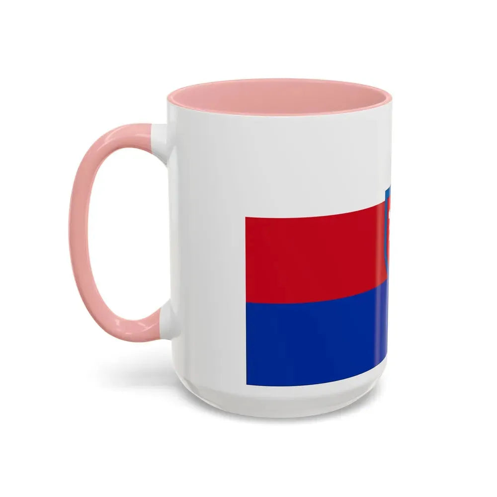 Flag of Schaumburg Germany - Accent Coffee Mug - Go Mug Yourself