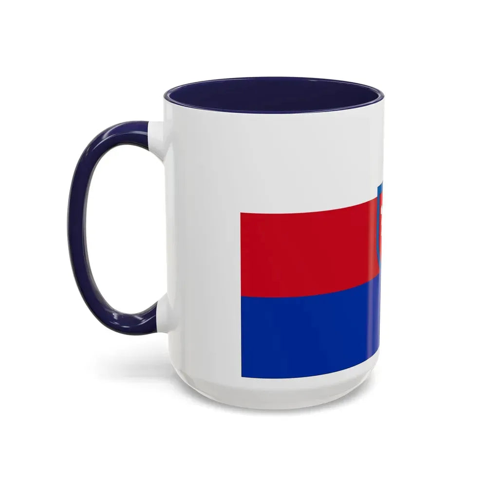 Flag of Schaumburg Germany - Accent Coffee Mug - Go Mug Yourself