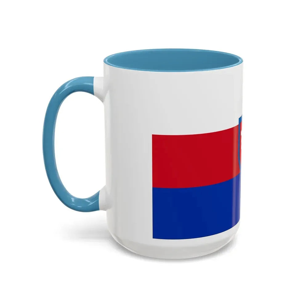 Flag of Schaumburg Germany - Accent Coffee Mug - Go Mug Yourself