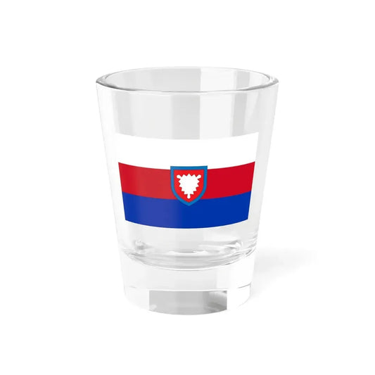 Flag of Schaumburg Germany - Shot Glass 1.5oz 1.5oz - Go Mug Yourself