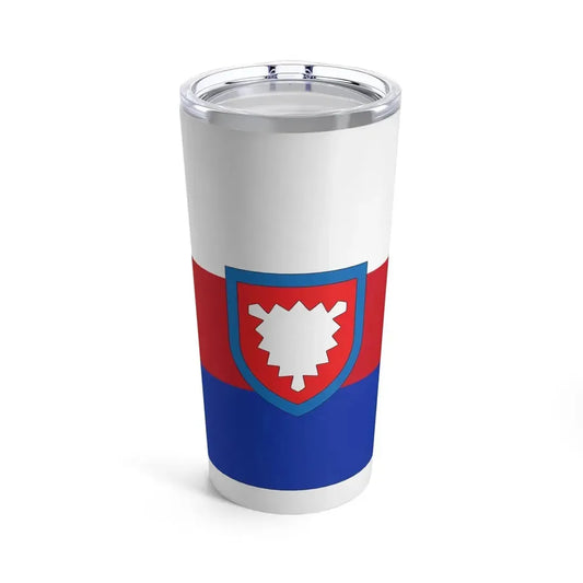 Flag of Schaumburg Germany - Tumbler 20oz 20oz - Go Mug Yourself