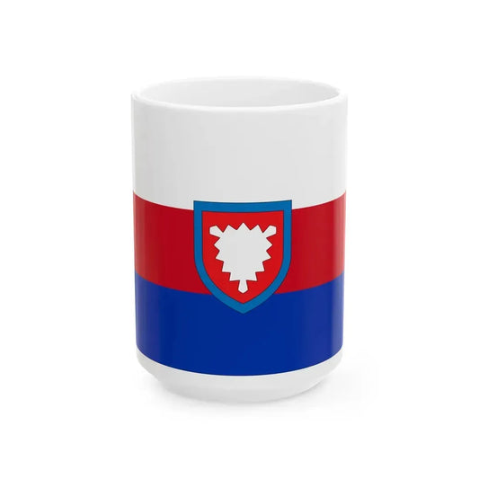 Flag of Schaumburg Germany - White Coffee Mug 15oz - Go Mug Yourself