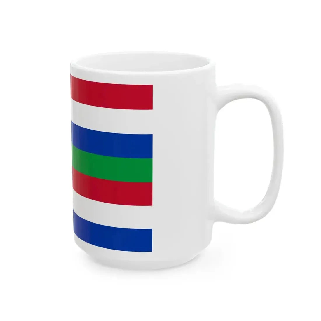 Flag of Schiermonnikoog (Netherlands) White Coffee Mug - Go Mug Yourself