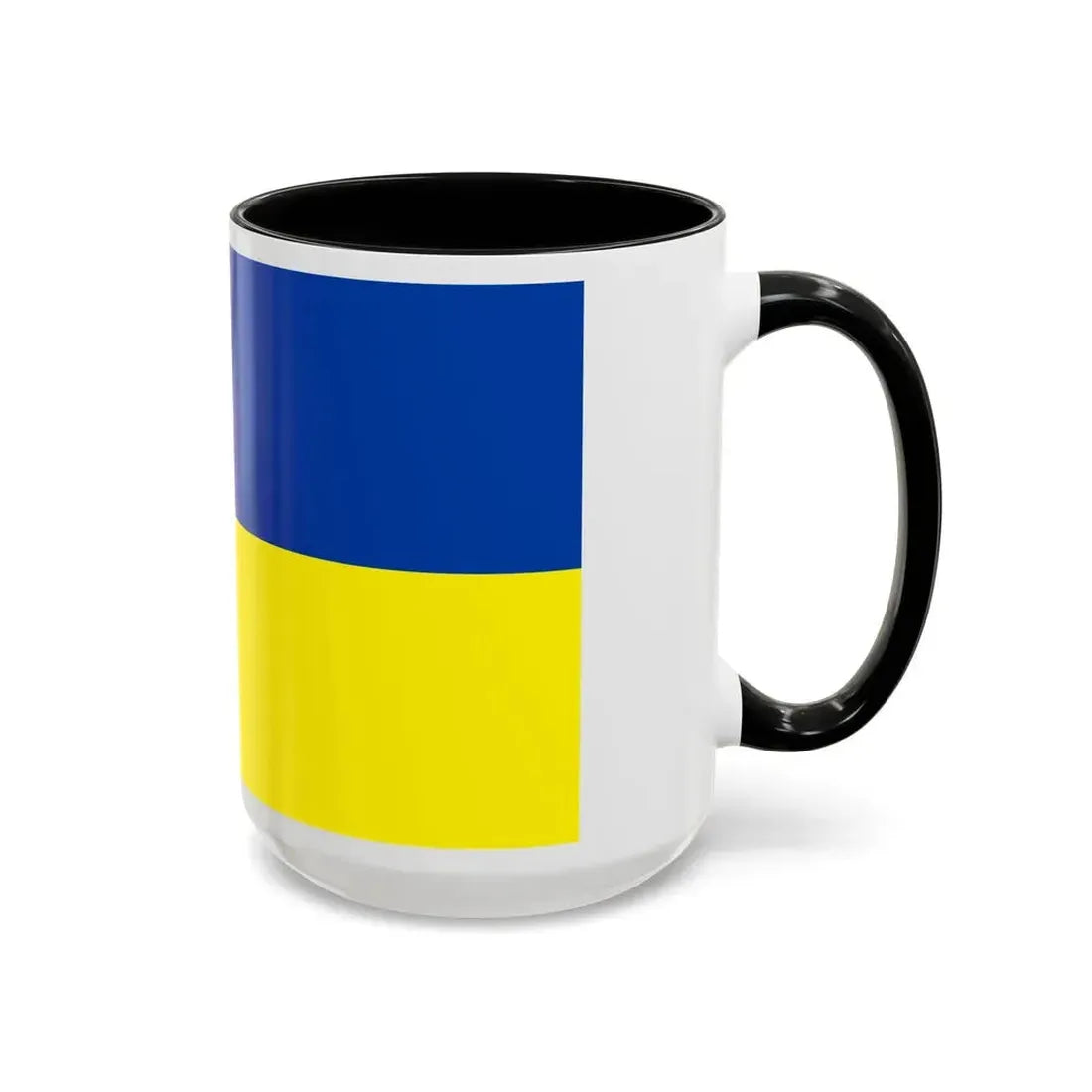 Flag of Schleswig Flensburg Germany - Accent Coffee Mug - Go Mug Yourself