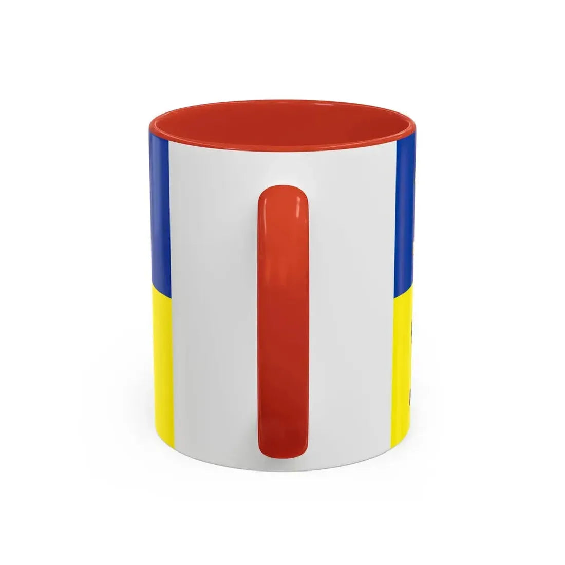 Flag of Schleswig Flensburg Germany - Accent Coffee Mug - Go Mug Yourself