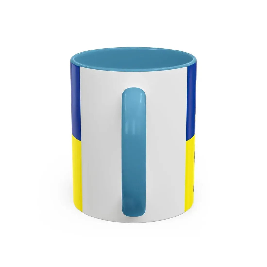 Flag of Schleswig Flensburg Germany - Accent Coffee Mug - Go Mug Yourself