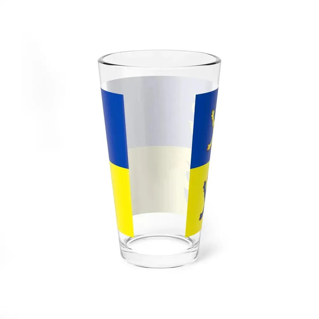 Flag of Schleswig Flensburg Germany - Pint Glass 16oz - Go Mug Yourself