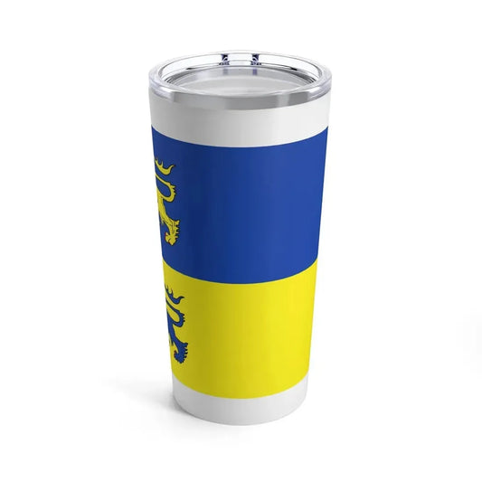 Flag of Schleswig Flensburg Germany - Tumbler 20oz 20oz - Go Mug Yourself