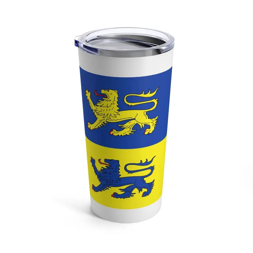 Flag of Schleswig Flensburg Germany - Tumbler 20oz - Go Mug Yourself