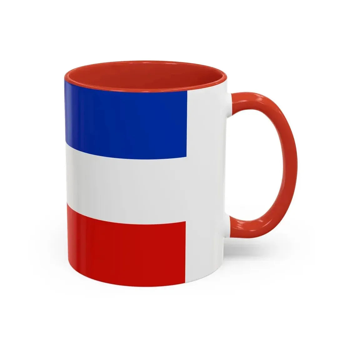 Flag of Schleswig Holstein Germany - Accent Coffee Mug - Go Mug Yourself