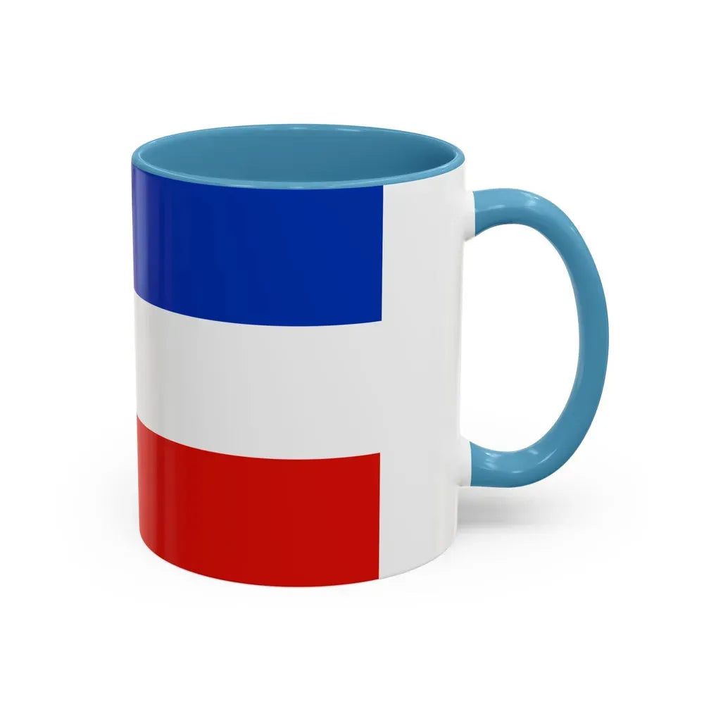 Flag of Schleswig Holstein Germany - Accent Coffee Mug - Go Mug Yourself