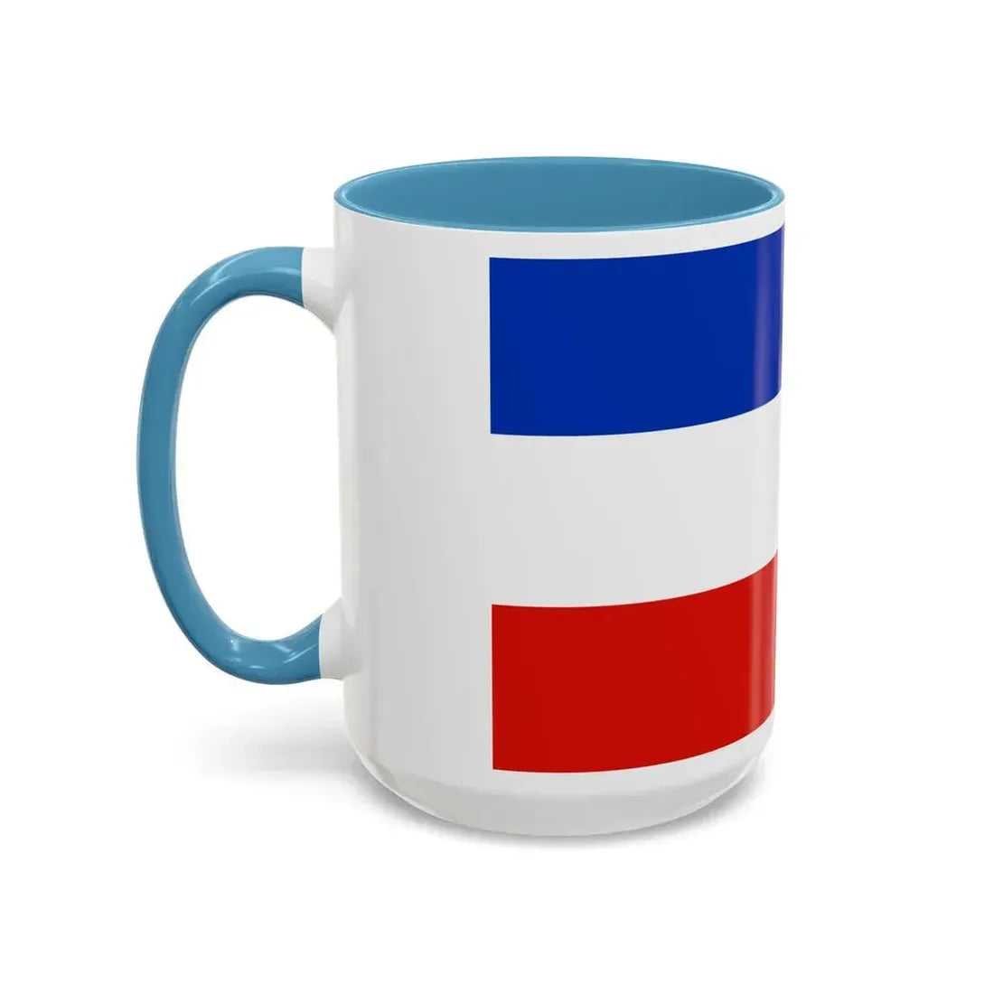 Flag of Schleswig Holstein Germany - Accent Coffee Mug - Go Mug Yourself