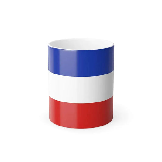 Flag of Schleswig Holstein Germany - Color Changing Coffee Mug 11oz - Go Mug Yourself