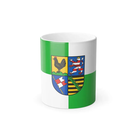 Flag of Schmalkalden Meiningen Germany - Color Changing Coffee Mug 11oz - Go Mug Yourself