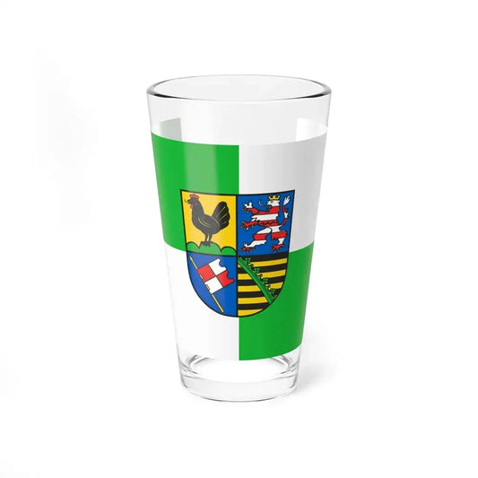 Flag of Schmalkalden Meiningen Germany - Pint Glass 16oz 16oz - Go Mug Yourself