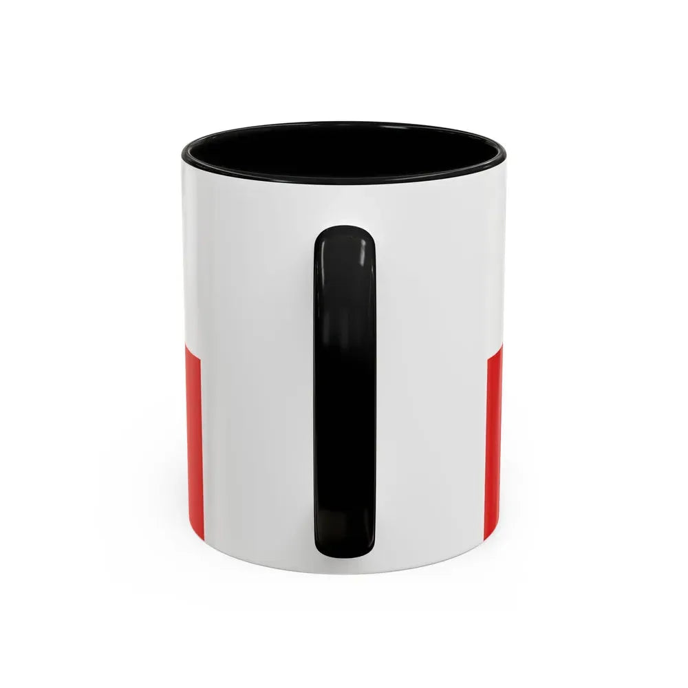 Flag of Schwabach Germany - Accent Coffee Mug - Go Mug Yourself