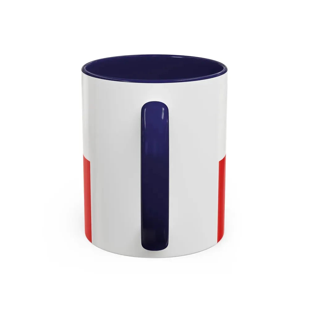 Flag of Schwabach Germany - Accent Coffee Mug - Go Mug Yourself