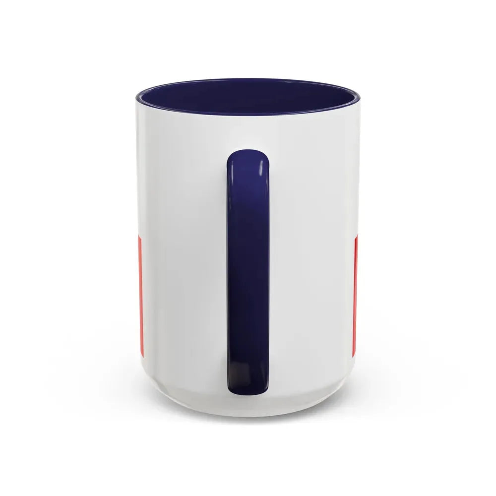 Flag of Schwabach Germany - Accent Coffee Mug - Go Mug Yourself