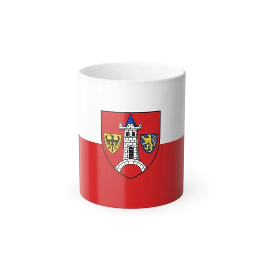 Flag of Schwabach Germany - Color Changing Coffee Mug 11oz - Go Mug Yourself