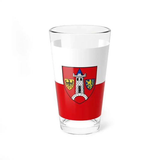 Flag of Schwabach Germany - Pint Glass 16oz 16oz - Go Mug Yourself