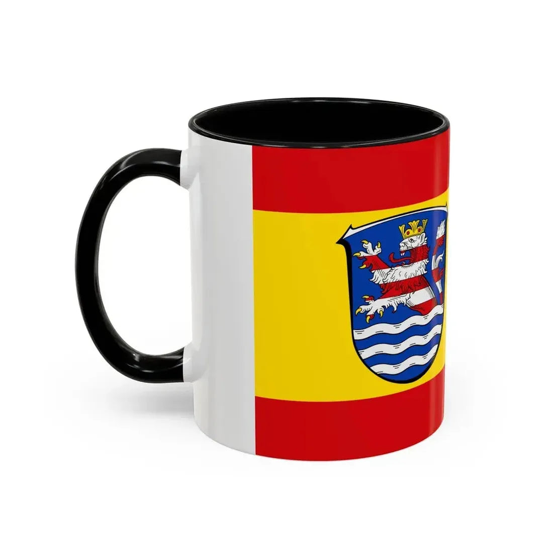 Flag of Schwalm Eder Kreis Germany - Accent Coffee Mug - Go Mug Yourself