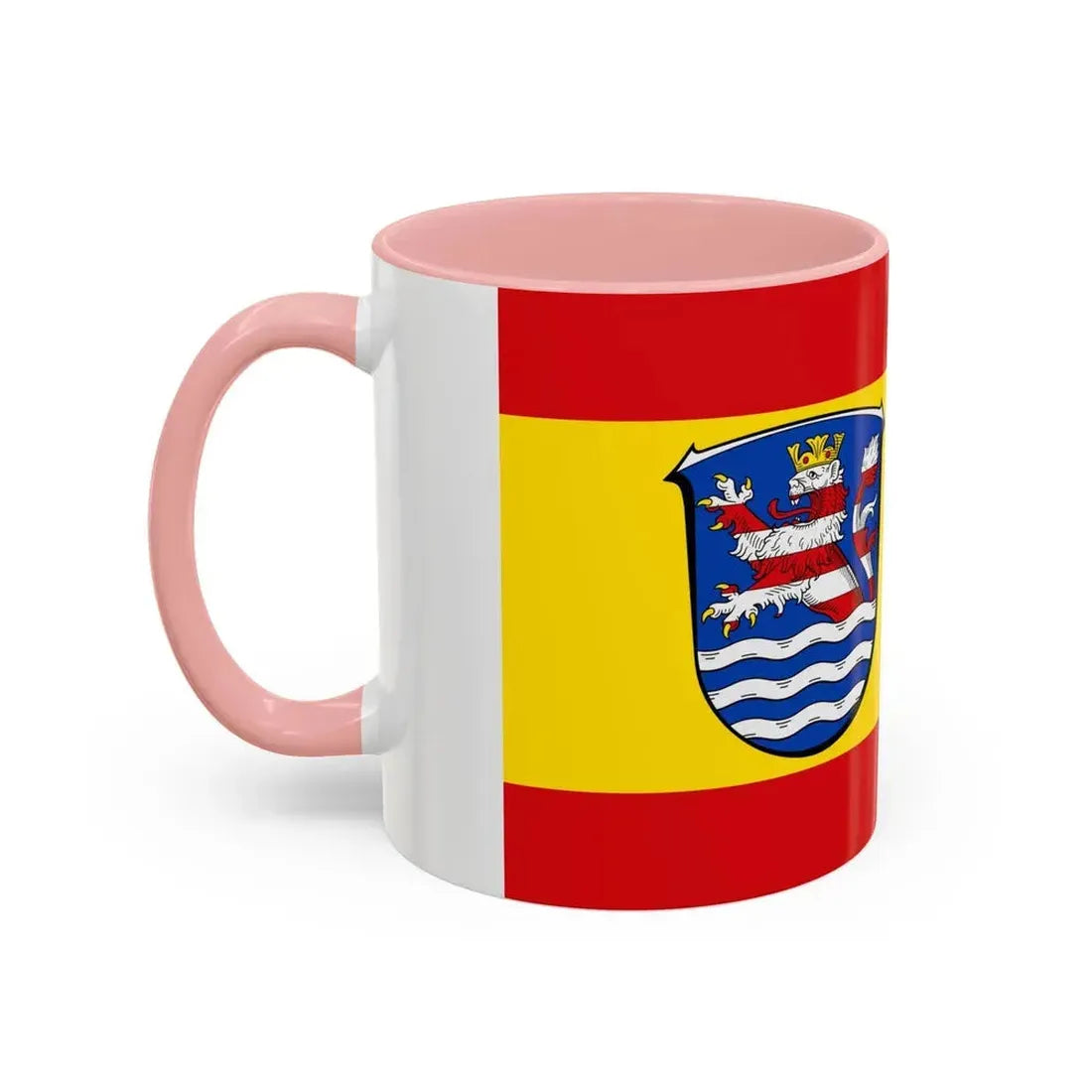 Flag of Schwalm Eder Kreis Germany - Accent Coffee Mug - Go Mug Yourself