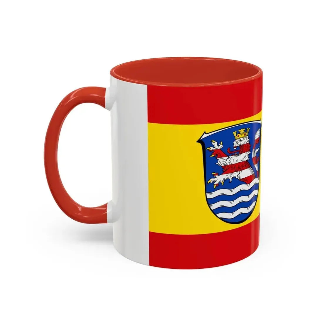Flag of Schwalm Eder Kreis Germany - Accent Coffee Mug - Go Mug Yourself