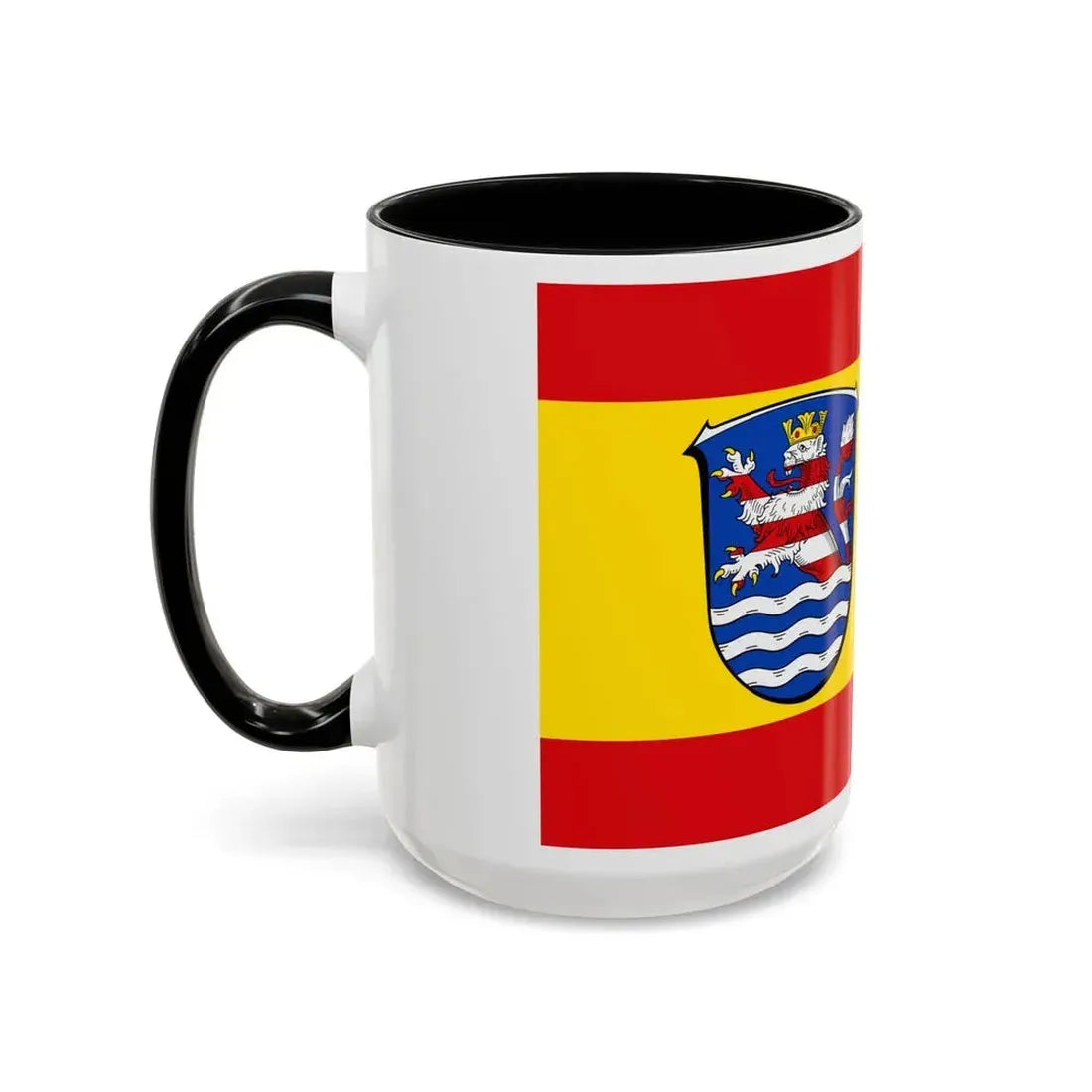 Flag of Schwalm Eder Kreis Germany - Accent Coffee Mug - Go Mug Yourself