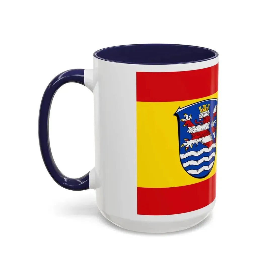 Flag of Schwalm Eder Kreis Germany - Accent Coffee Mug - Go Mug Yourself