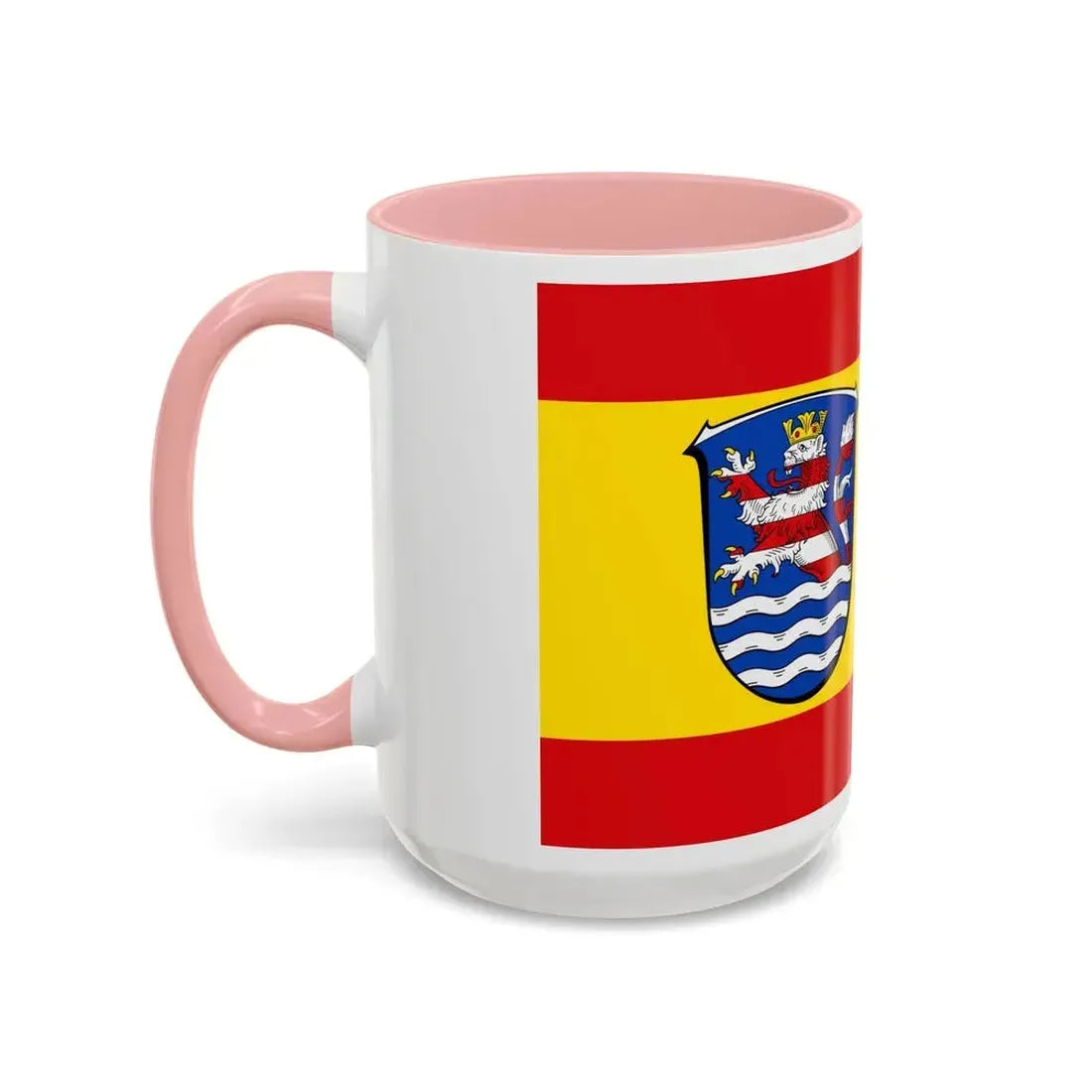 Flag of Schwalm Eder Kreis Germany - Accent Coffee Mug - Go Mug Yourself
