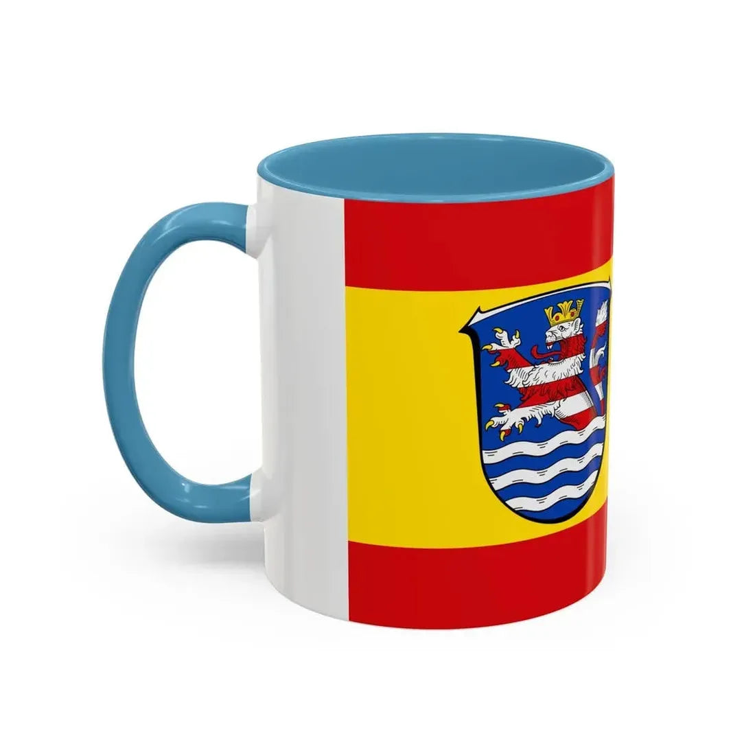 Flag of Schwalm Eder Kreis Germany - Accent Coffee Mug - Go Mug Yourself