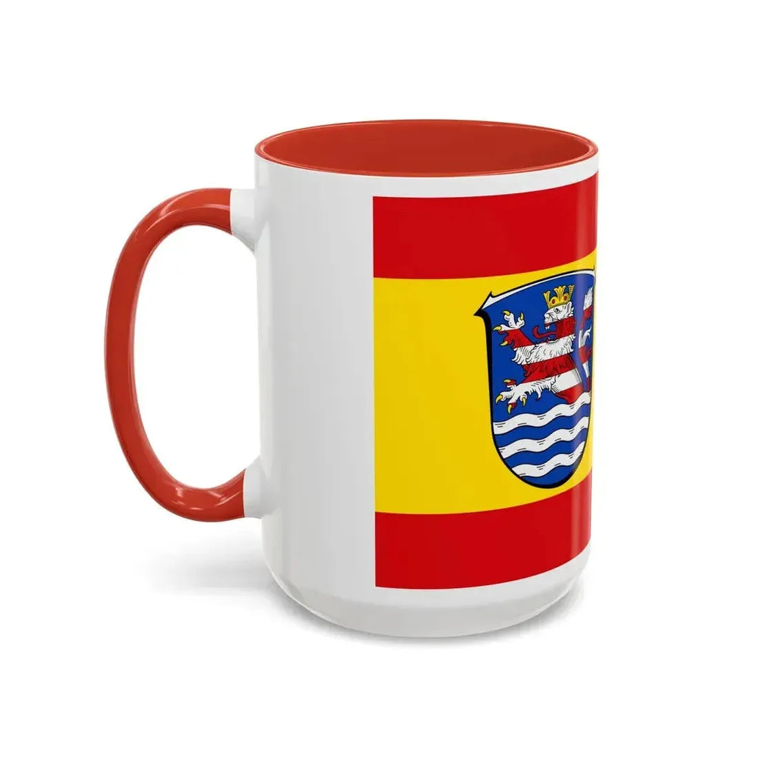 Flag of Schwalm Eder Kreis Germany - Accent Coffee Mug - Go Mug Yourself