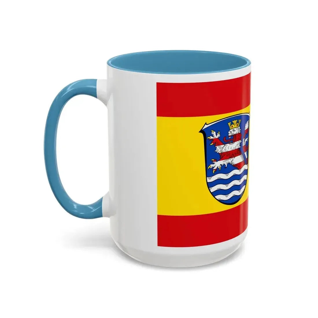 Flag of Schwalm Eder Kreis Germany - Accent Coffee Mug - Go Mug Yourself