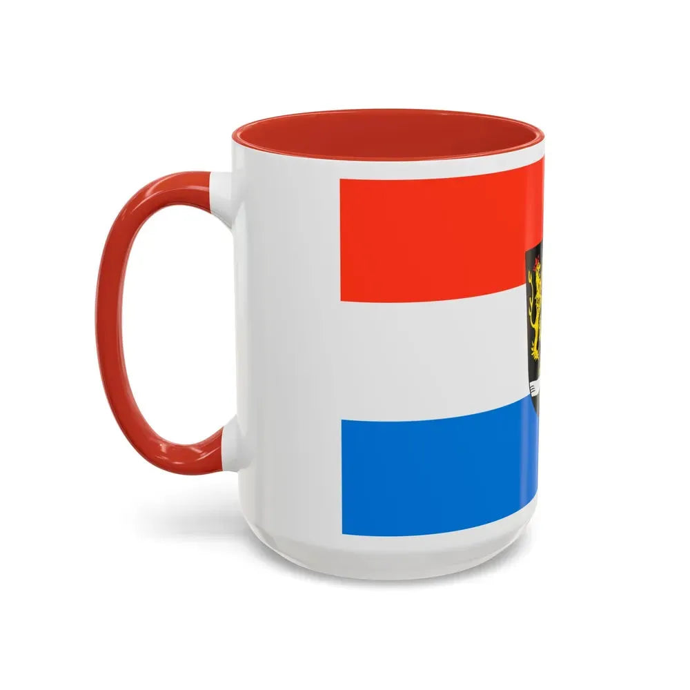 Flag of Schwandorf Germany - Accent Coffee Mug - Go Mug Yourself