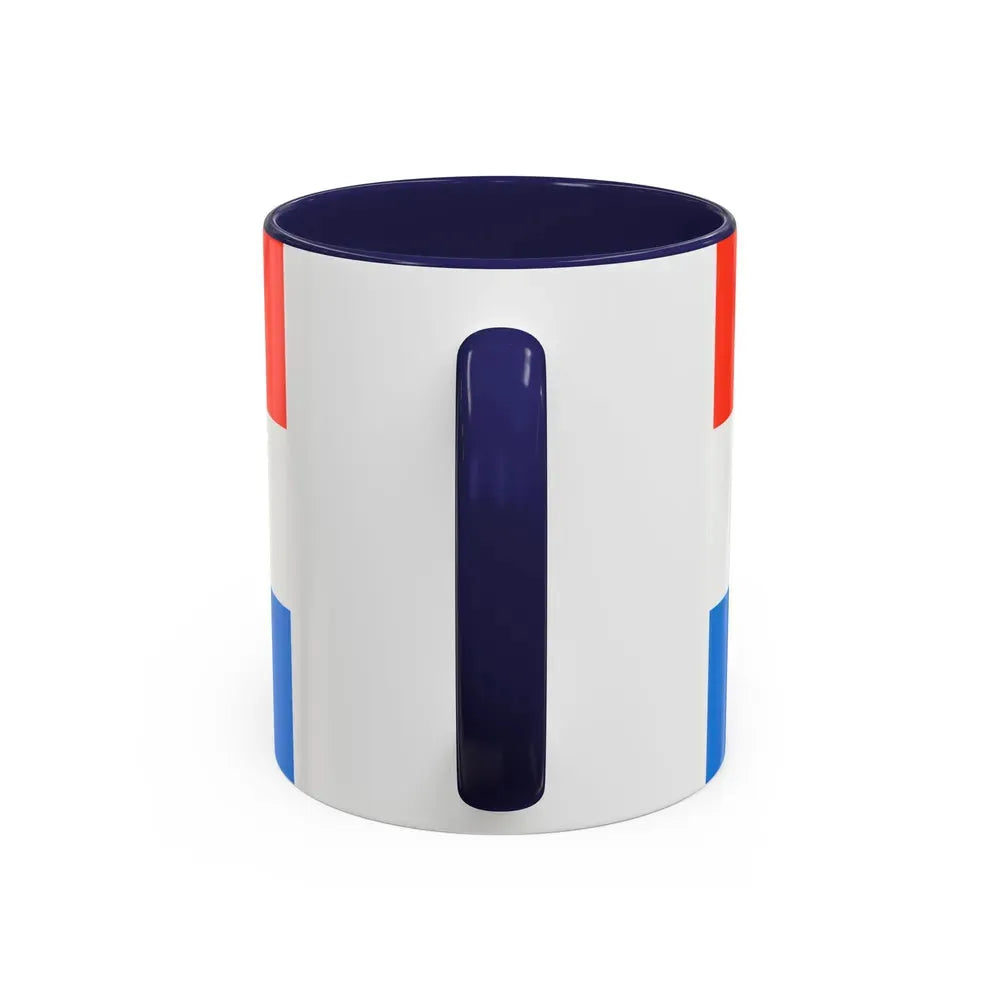 Flag of Schwandorf Germany - Accent Coffee Mug - Go Mug Yourself