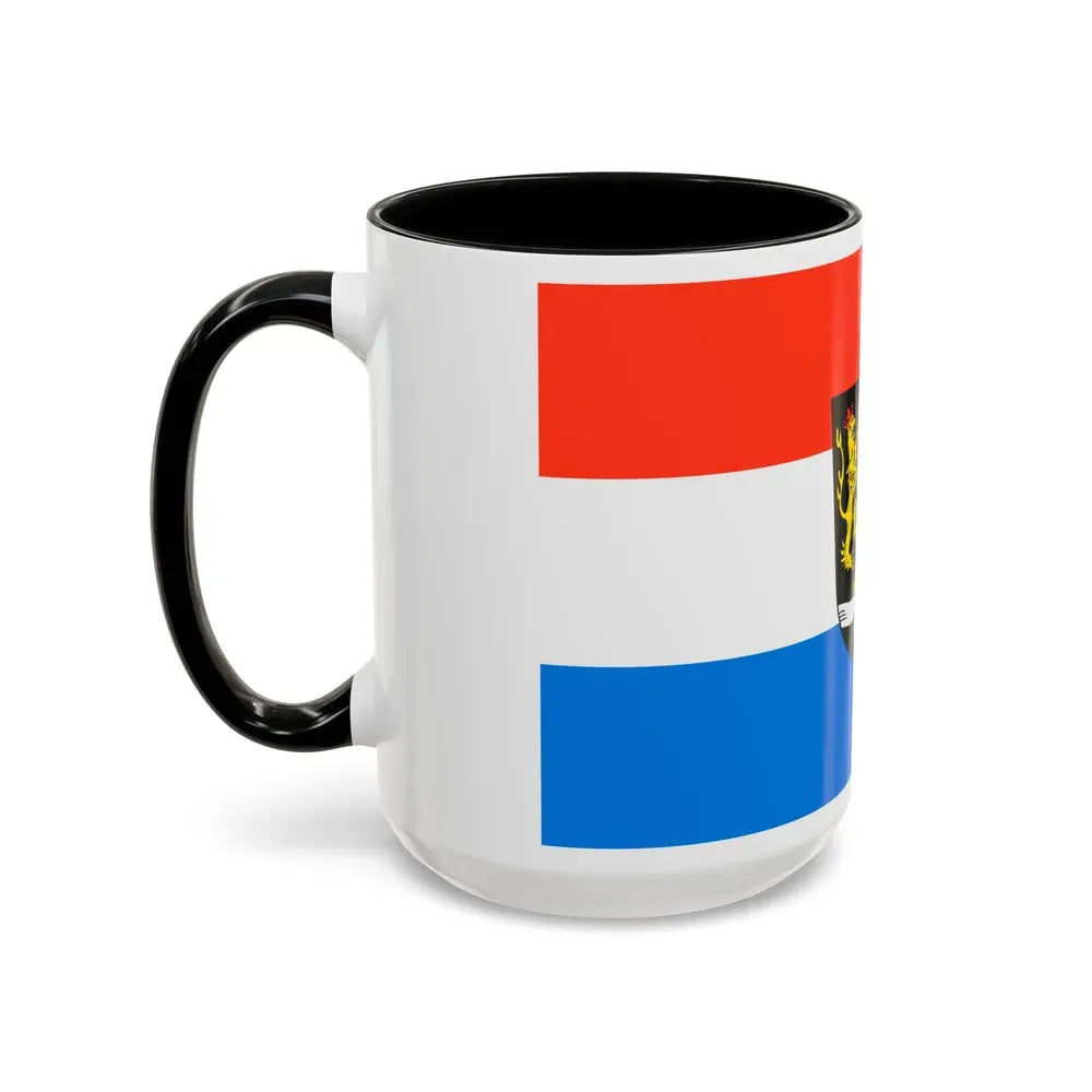 Flag of Schwandorf Germany - Accent Coffee Mug - Go Mug Yourself